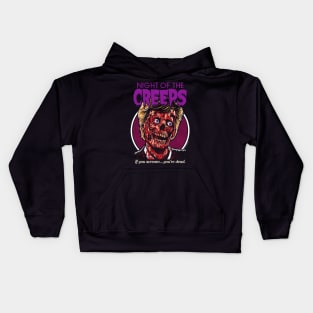 Night Of The Creeps, horror, 80s, cult classic Kids Hoodie